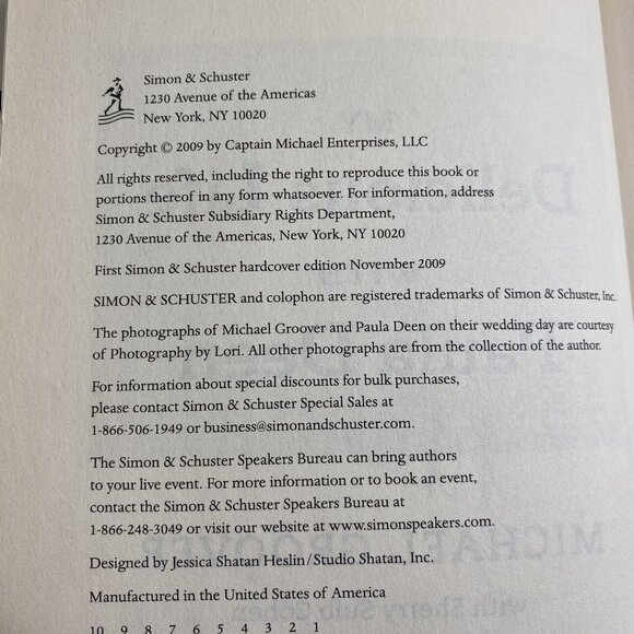 My Delicious Life w/ Paula Deen by Michael Groover Hardcover Signed 1st Edition - Picture 11 of 15